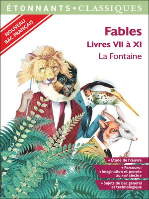 cover image of Fables. Livres VII à XI